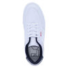 Picture of Levi's Mens Munro NM Vegan Synthetic Leather Casual Lace Up Sneaker Shoe, White/Navy, 9.5 M - Size: 9.5