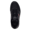 Picture of Levi's Womens Drive Lo Synthetic Leather Casual Lace Up Sneaker Shoe, Black Mono, 8 M - Size: 8