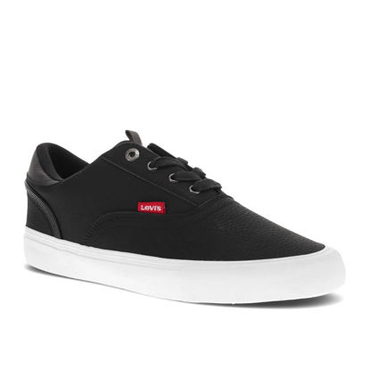 Picture of Levi's Mens Ethan WX Stacked Classic Fashion Sneaker Shoe, Black/Charcoal, 10 M - Size: 10