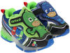 Picture of PJ Masks Toddler Light Up Shoes, Athletic Shoe with Hook and Loop Strap,Toddler Size 5 to Toddler Size 10 (5 Toddler, Black, Numeric_5) - Size: 5 Toddler