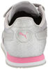 Picture of PUMA Kids Cabana Racer Hook and Loop Sneaker, Silver Silver-Sachet Pink, 7 US Unisex Toddler - Size: 7 Toddler