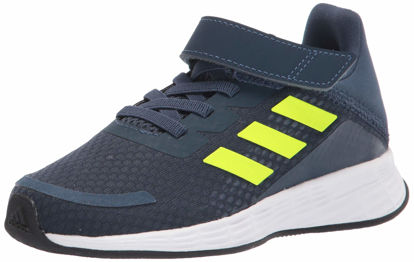 Picture of adidas Kids Duramo SL Running Shoe, Crew Navy/Solar Yellow/Halo Silver, 5 US Unisex Toddler - Size: 5 Toddler