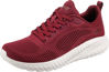 Picture of Skechers womens Sport - Squad Chaos - Face Off, Red-white, 9 Wide - Size: 9 Wide