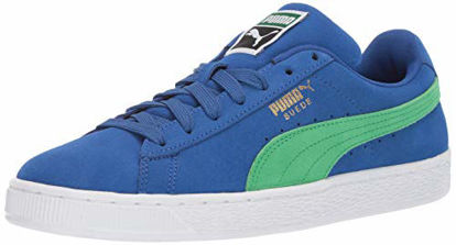 Picture of PUMA Men's Suede Classic Sneaker, Surf The Web-Irish Green, 4.5 M US - Size: 4.5