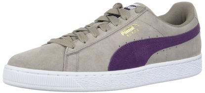 Picture of PUMA Men's Suede Classic Sneaker, Elephant Skin-Shadow Purple, 6.5 M US - Size: 6.5