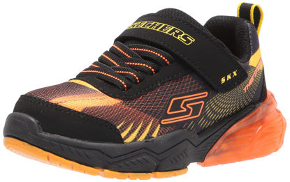 Picture of Skechers Kids Boy's THERMOFLUX 2.0-KODRON Sneaker, Orange/Yellow, 12 Little Kid - Size: 12 Little Kid