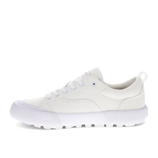 Picture of Levi's Womens Emma Platform Sneaker Shoe, White Mono, 9 M - Size: 9