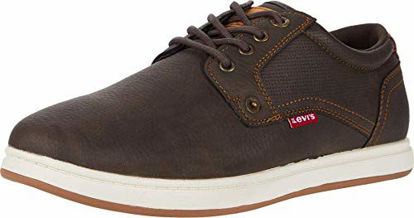 Picture of Levi's Mens Arnold Tumbled Sneaker Shoe, Brown/Tan, 11 M - Size: 11