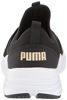 Picture of PUMA Wired Run Slip On Sneaker, Black Team Gold, 2.5 US Unisex Little Kid - Size: 2.5 Little Kid