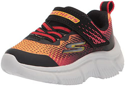 Picture of Skechers boys Go Run 650 Sneaker, Black/Red, 3.5 Big Kid US - Size: 3.5 Big Kid