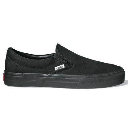 Picture of Vans Kids Classic Slip-On Core (Little Big Kid), Black, 10.5 M - Size: 10.5 Little Kid