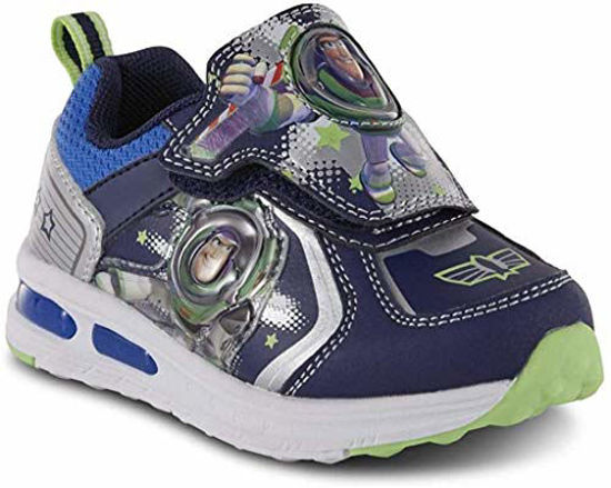 Picture of Toddler Boys' Toy Story Buzz Lightyear Light-Up Sneaker Shoes (9) Blue - Size: 9