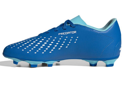 Picture of adidas Predator Accuracy.4 Flexible Ground Sneaker, Bright Royal/White/Bliss Blue, 12 US Unisex Little Kid - Size: 12 Little Kid