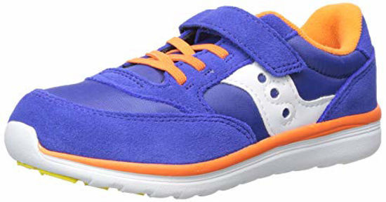 Picture of Saucony Baby Jazz Lite Sneaker, Blue/Multi, 065 Wide US Toddler - Size: 6.5 Wide Toddler