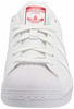 Picture of adidas Originals Kids Superstar Sneaker, White/White/Scarlet, 10 US Unisex Toddler - Size: 10 Toddler