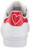 Picture of adidas Originals Kids Superstar Sneaker, White/White/Scarlet, 10 US Unisex Toddler - Size: 10 Toddler