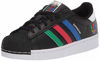 Picture of adidas Originals unisex-baby Superstar Elastic, Black/Green/White, 6 M US - Size: 6 Toddler