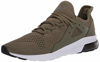 Picture of PUMA Unisex-Adult Electron Street Sneaker, Burnt Olive-Castlerock White Black, 4 - Size: 4