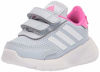 Picture of adidas unisex child Tensor Running Shoes, Halo Blue/White/Screaming Pink, 11 Little Kid US - Size: 11 Little Kid