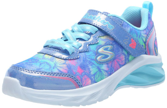 Picture of Skechers Girls Coastline Sneaker, Blue/Multi, 8 Toddler - Size: 8 Toddler