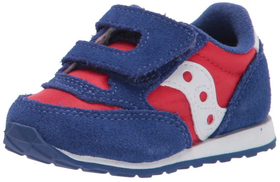 Picture of Saucony Unisex-child Baby Jazz Hook & Loop , RED/WHITE/BLUE, 4 M - Size: 4 Little Kid