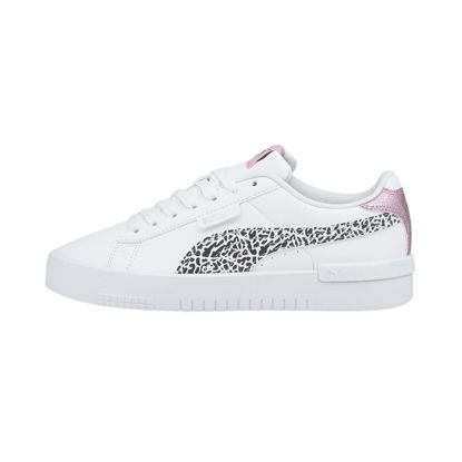 Picture of Puma Jada Sneaker, White Black-Prism Pink Silver, 7 US Unisex Big Kid - Size: 7 Big Kid