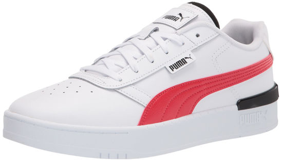 Picture of PUMA Men's Clasico Sneaker, White-High Risk Red-Black, 12 - Size: 12