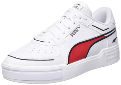 Picture of PUMA Mens Ca Pro Embroidery Fs Platform Sneakers Shoes Casual - White - Size 11 M - Size: 11