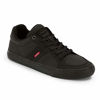 Picture of Levi's Mens Turner Tumbled Wax Casual Fashion Sneaker Shoe, Black/Black, 9 M - Size: 9