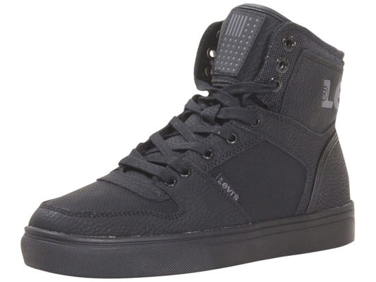 Picture of Levi's Mens Mason Hi Anti Fashion Hightop Sneaker Shoe, Black, 9 M - Size: 9