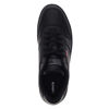 Picture of Levi's Mens Drive Lo Synthetic Leather Casual Lace Up Sneaker Shoe, Black Mono, 12 M - Size: 12