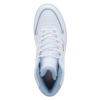 Picture of Levi's Womens Drive Hi Synthetic Leather Casual Hightop Sneaker Shoe, White/Blue, 9 M - Size: 9