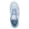 Picture of Levi's Womens Drive Lo Synthetic Leather Casual Lace Up Sneaker Shoe, White/Blue, 9 M - Size: 9