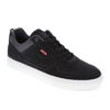 Picture of Levi's Mens Liam Lo Vegan Suede Casual Lace Up Sneaker Shoe, Black/Charcoal, 8 M - Size: 8