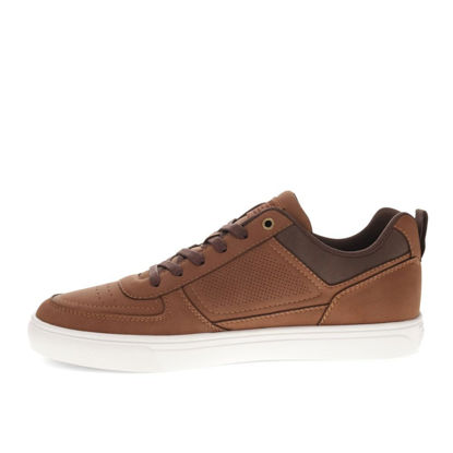 Picture of Levi's Mens Liam Lo Vegan Suede Casual Lace Up Sneaker Shoe, Tan/Brown, 8.5 M - Size: 8.5