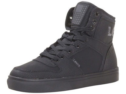 Picture of Levi's Mens Mason Hi Anti Fashion Hightop Sneaker Shoe, Black, 7.5 M - Size: 7.5