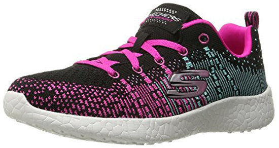 Picture of Skechers Kids Burst Ellipse Sneaker, Black/Blue/Light Pink, 1 M US Little Kid - Size: 1 M US Little Kid