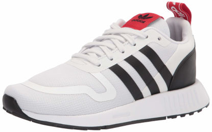 Picture of adidas Originals Smooth Runner Sneaker, Crystal White/Black/Scarlet, 11 US Unisex Little Kid - Size: 11 Little Kid