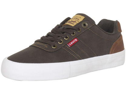 Picture of Levi's Mens Miles WX Stacked Classic Casual Sneaker Shoe, Brown/Tan, 8.5 M - Size: 8.5