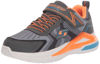 Picture of Skechers Kids Boy's Tri-Namics Sneaker, Charcoal/Orange, 5 Toddler - Size: 5 Toddler