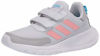 Picture of adidas Unisex-Kid's Tensaur Run C Sneaker, Dash Grey/Glory Pink/Bright Cyan, 1.5 M US Big Kid - Size: 1.5 Little Kid