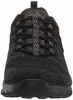 Picture of Skechers Women's Easy Going-Exchange-Engineered Knit Bungee Sneaker, Black/Black, 8 M US - Size: 8