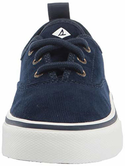 Picture of Sperry womens Crest Cvo Skinny Corduroy Sneaker, Navy, 7.5 US - Size: 7.5