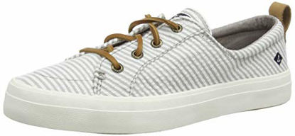 Picture of Sperry Crest Vibe Seersucker Stripe Grey/White 6 - Size: 6