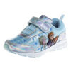 Picture of Disney Frozen Shoes for Girls - Princess Anna and Elsa Shoes - Toddler Light up Sneakers Character Lightweight Tennis Breathable Athletic LED Running Shoes - Sky Blue (Size 7 Toddler) - Size: 7 Toddler