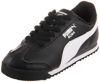 Picture of PUMA boys Roma Basic Sneaker, Black/White/Puma Silver, 10 Toddler US - Size: 10 Toddler