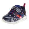 Picture of Marvel Spiderman Shoes LED Lightup Shoe - Spidey Sneakers Easy Slipon Laceless Strap Closure Casual Athletic Sneaker for Kids Boys - Navy/Blue (Size 9 Toddler) - Size: 9 Toddler