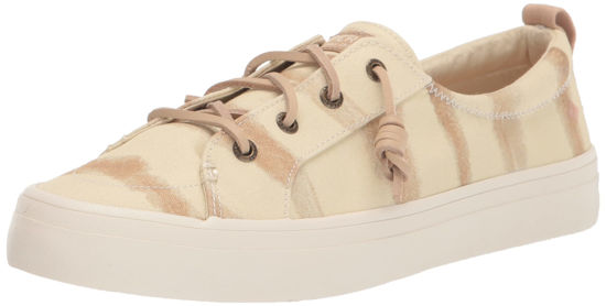 Picture of Sperry Women's Crest Vibe Sneaker, Taupe TIE DYE, 7 - Size: 7