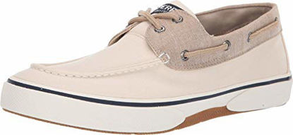 Picture of Sperry Halyard 2-Eye Chambray Ivory 7.5 M (D) - Size: 7.5