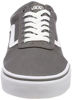 Picture of Vans Men's Low-Top Sneakers, Grey Canvas Pewter White 4wv, 10.5 UK - Size: 11.5